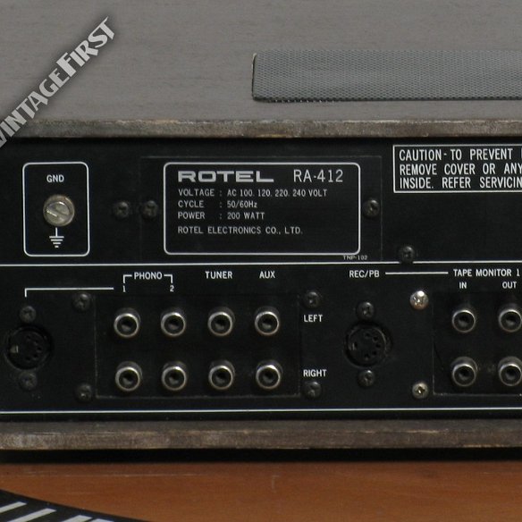 RA-412 AudioVintageFirst